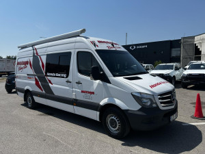 Mercedes Sprinter 319 cdi mixto Racetransporter auto moto karting