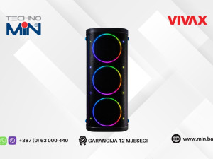 VIVAX Bluetooth zvučnik BS-610 60W RMS Baterija do 7.5h, Black