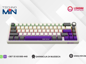 Lorgar Pro KBP70MW Bežična Mehanička Gaming Tastatura, Bež