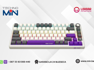 Lorgar Pro KBP7075W Bežična Mehanička Gaming Tastatura, Bež