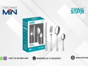 Winning Star Set pribora za jelo ST-7202 24 komada, Inox