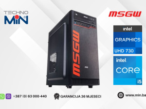 MSGW Basic i5 i107 - Intel Core i5-12400, 16GB RAM, 512GB SSD