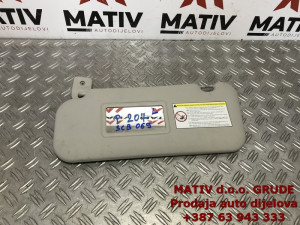 Suncobran LIJEVI DESNI Peugeot 207 2007