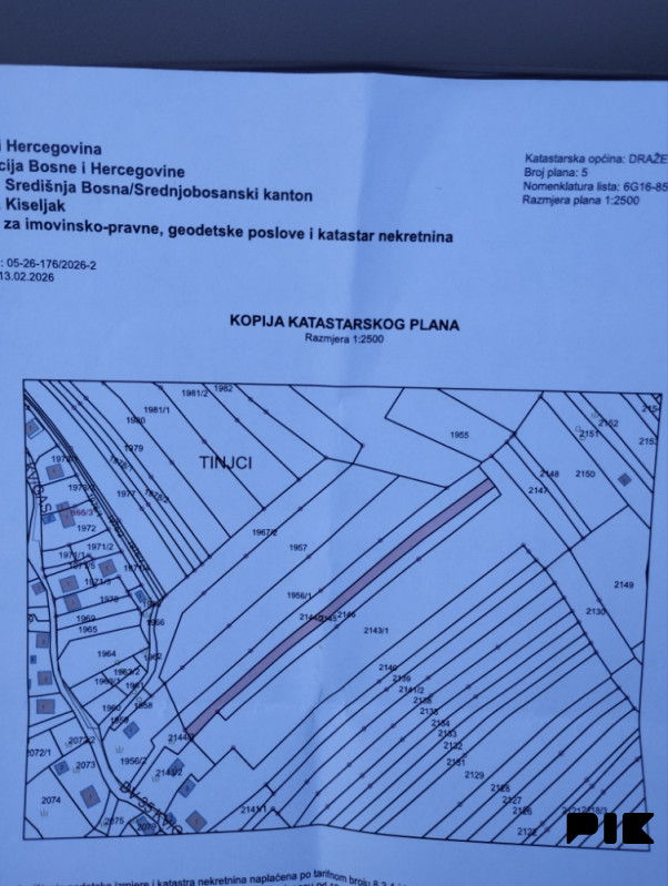 Zemljište Kiseljak