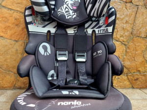 AUTOSJEDALICA ZA DJECU 9-36 KG ZEBRICA  SKORO NOVA