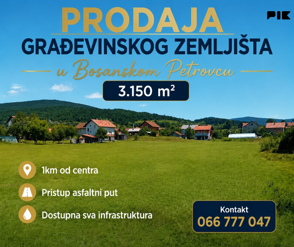 Zemljište Bosanski Petrovac