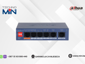 Dahua 6-Port Cloud Managed PoE Switch 60W CS4006-4ET2GT-60