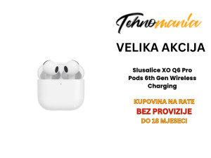 Slusalice XO Q6 Pro Pods 6th Gen Wireless Charging