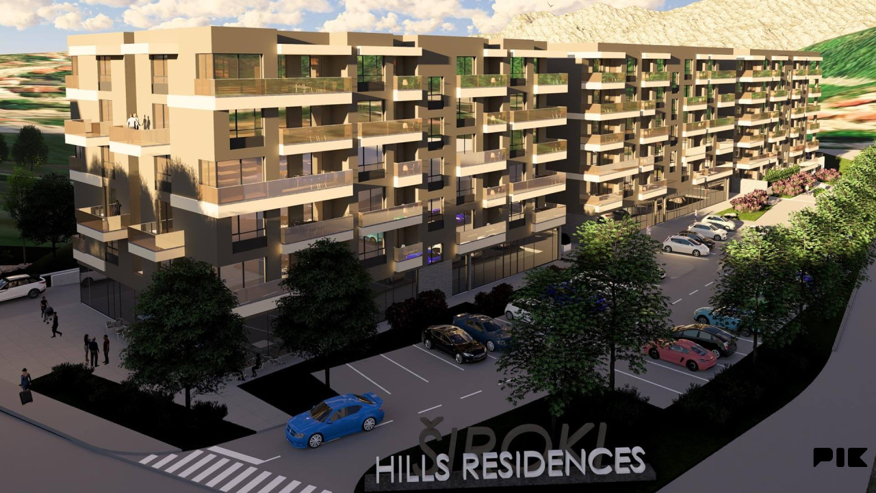 Široki Brijeg garsonijera 25 m² Hills Residence 3 - Više