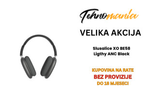Slusalice XO BE58 Ligthy ANC Black