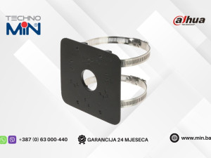 Dahua PFA152-E-B nosač za kameru za stub, Crni