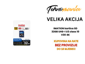 IMATION kartica SD 32GB UHS-I U3 class 10 V30 4K