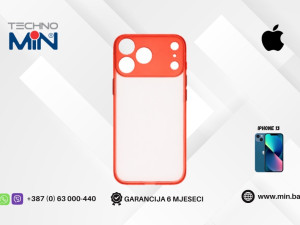 Frame Case Apple iPhone 13 zaštitna maskica, Crvena