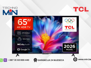 Televizor TCL 65P6L (2026), 65" 4K UHD LED, 60Hz, Google TV