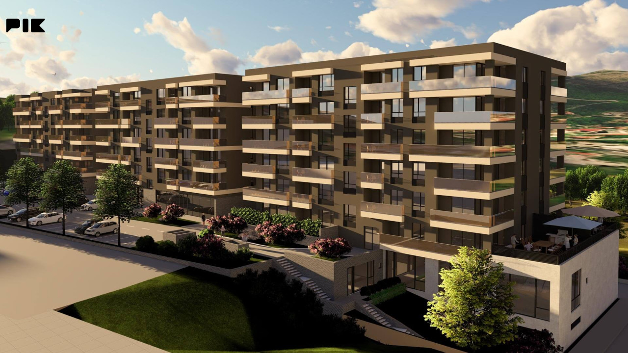 Široki Brijeg dvosoban stan 53 m2 s vrtom 54 m2 Hills Residence 3 7
