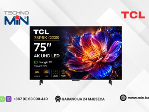 TCL 75P6K (2025) 75" 4K UHD LED, Google TV (Smart TV)