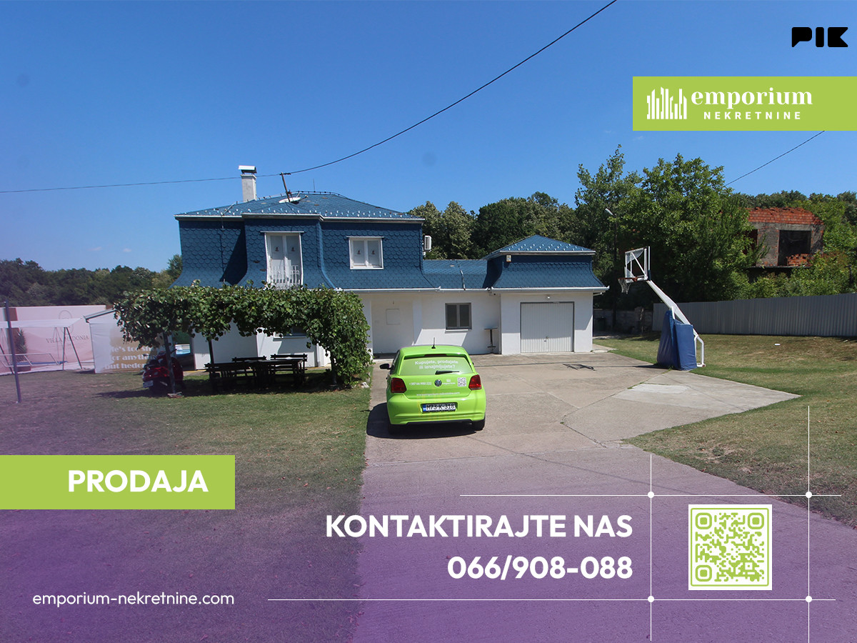 Vila sa bazenom i uređenim dvorištem, površine 85 m2 ID: 2768/BN