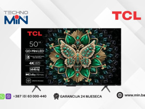 Televizor TCL 50C6K 50" 4K QD-Mini LED 144Hz, Google TV
