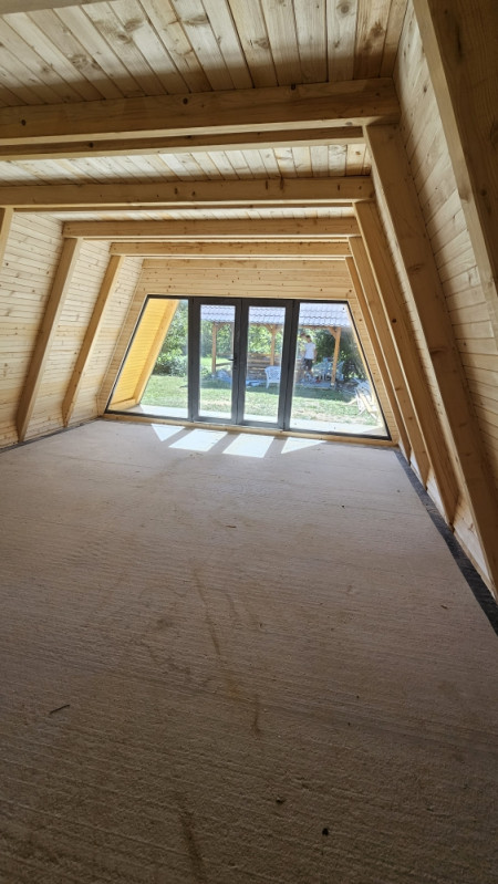 Izrada vikendice , a frame,montazne kuce 2