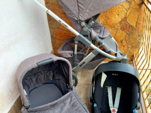 DJECIJA KOLICA Bebe ABC DESIGN SALSA3  komplet 3u1  EKSTRA