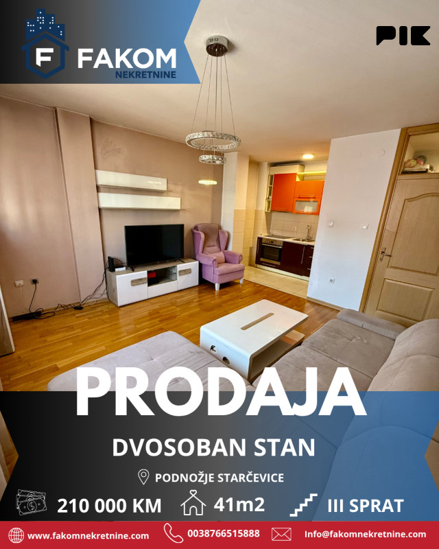 Na prodaju dvosoban stan, odlična investicija