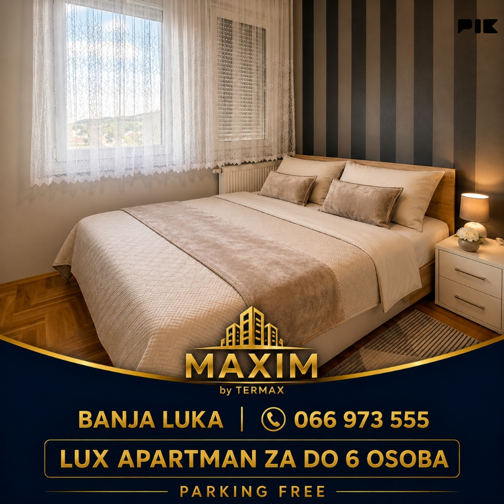 Stan na dan Banja Luka MAXIM by Termax (klinika Dr Kostić) 6