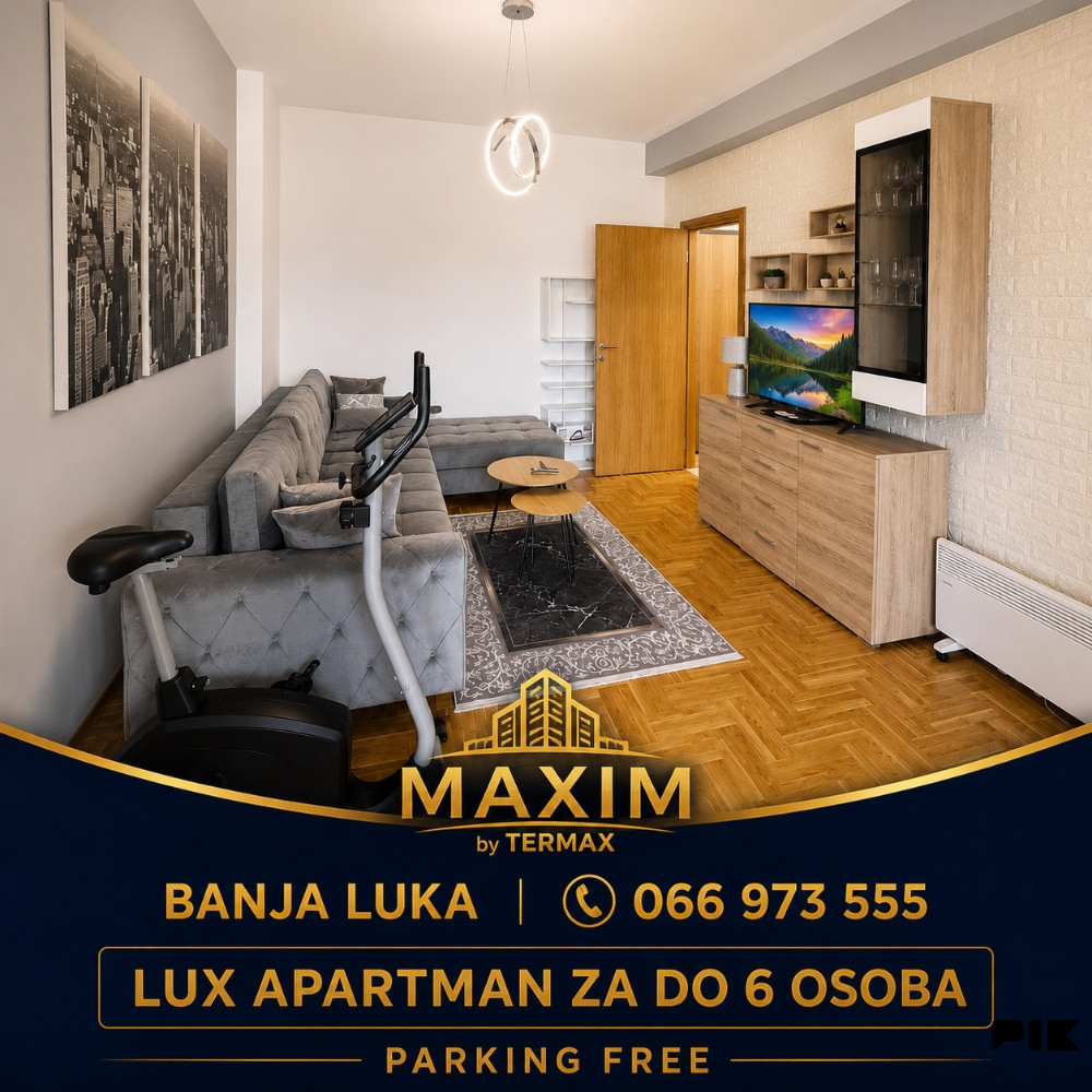Stan na dan Banja Luka MAXIM by Termax (klinika Dr Kostić) 3