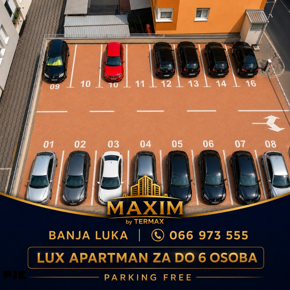 Stan na dan Banja Luka MAXIM by Termax (klinika Dr Kostić) 9