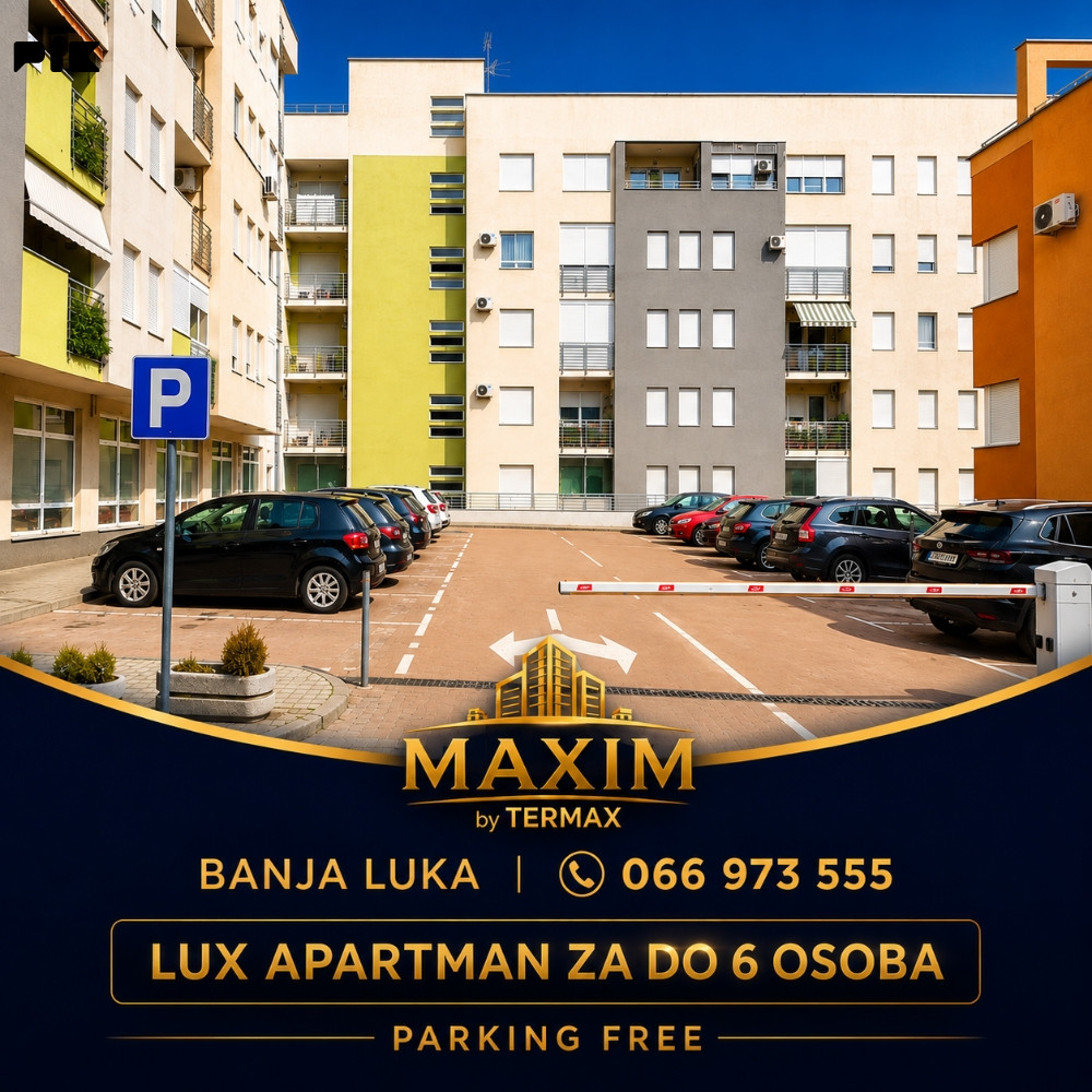 Stan na dan Banja Luka MAXIM by Termax (klinika Dr Kostić) 10