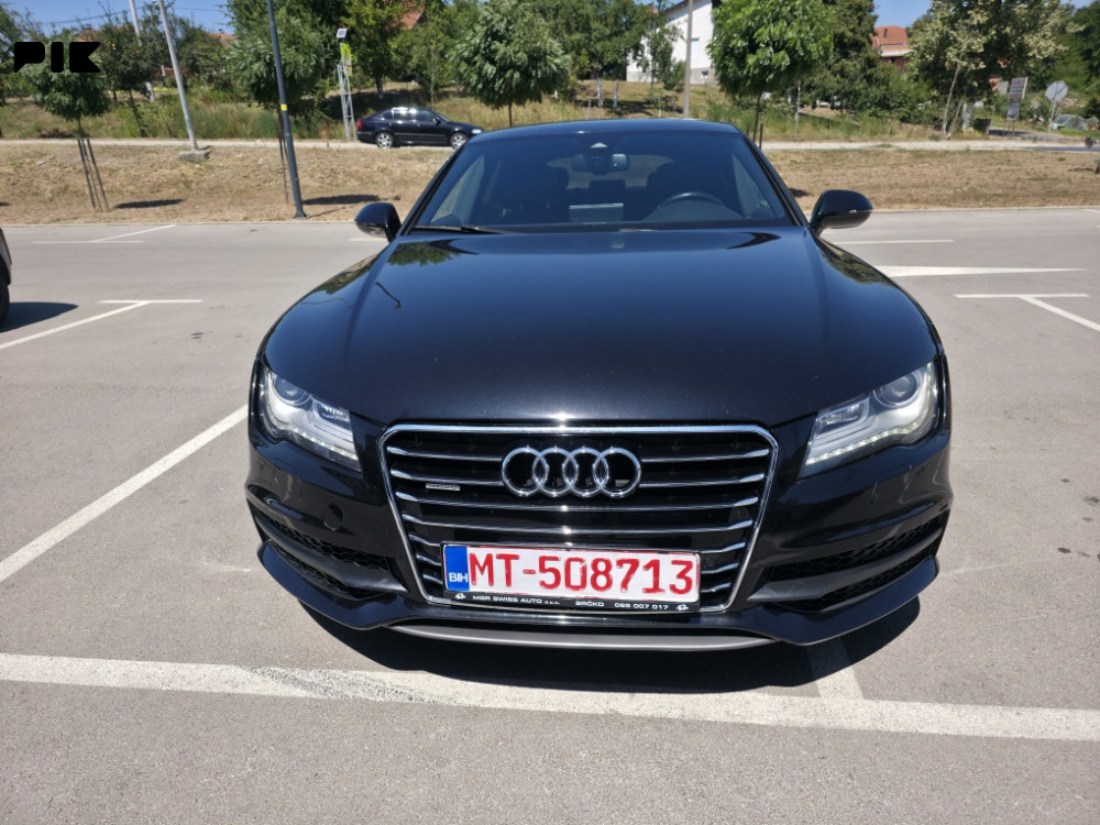 Audi A7 3.0 TDI 3xS Line quatro 2013g 180kw uvoz CH