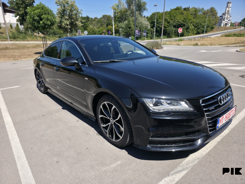 Audi A7 3.0 TDI 3xS Line quatro 2013g 180kw uvoz CH