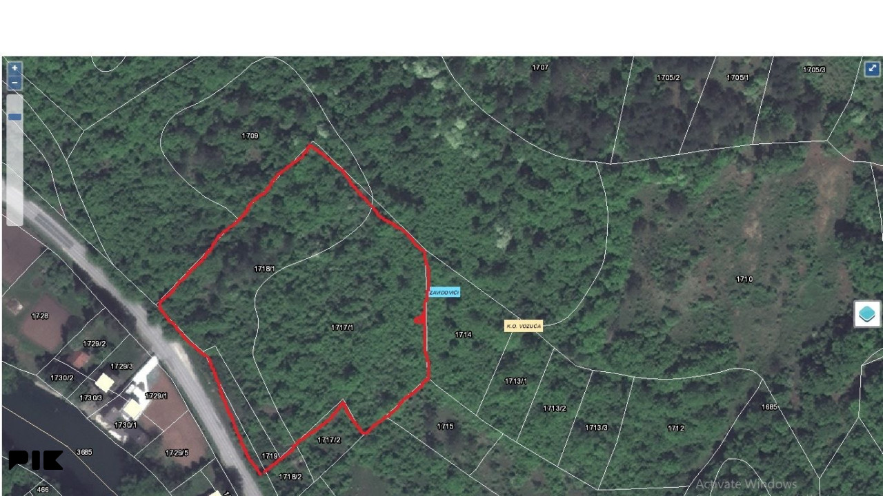 Zemljiste uz put Zavidovici - TK, Vozuca, 10.906 m2 2
