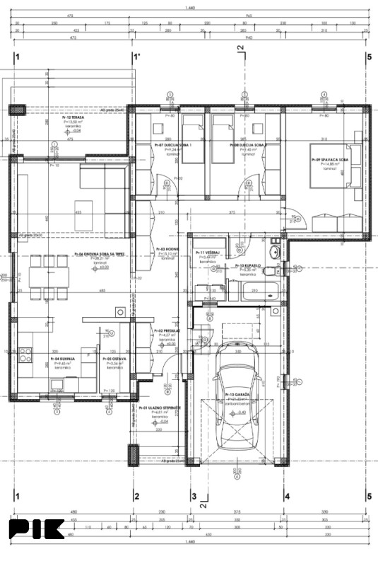 Kuća Gradiška 145m2 - siva faza i plac 1000m2 2