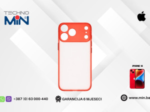 Frame Case Apple iPhone 14 zaštitna maskica, Crvena