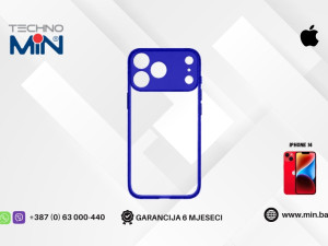 Frame Case Apple iPhone 14 zaštitna maskica, Plava