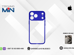 Frame Case Apple iPhone 15 Pro Max zaštitna maskica, Plava