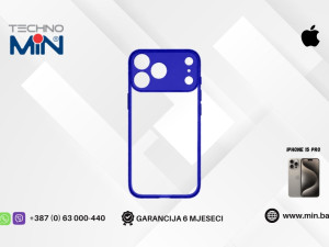 Frame Case Apple iPhone 15 Pro zaštitna maskica, Plava