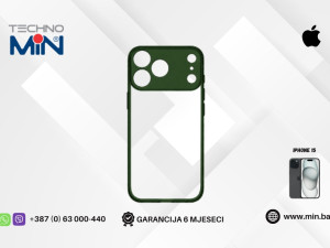 Frame Case Apple iPhone 15 zaštitna maskica, Zelena