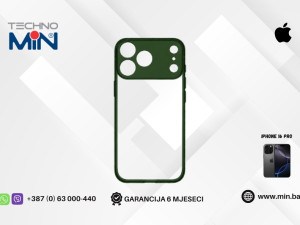 Frame Case Apple iPhone 16 Pro zaštitna maskica, Zelena