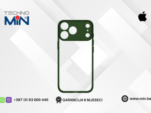 Frame Case Apple iPhone 17 Pro zaštitna maskica, Zelena