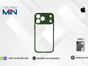 Frame Case Apple iPhone 17 zaštitna maskica, Zelena