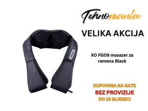 XO FG09 masazer za ramena Black