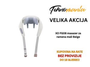 XO FG08 masazer za ramena mali Beige