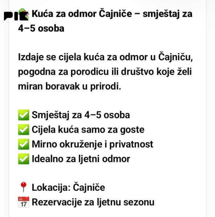 IZDAVANJE STANA U MIRNOM OKRUŽENJU