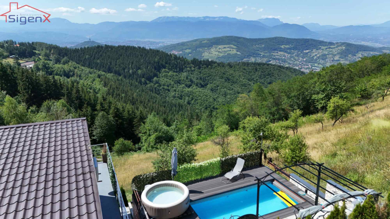 SIGENX: Kuća sa bazenom/ Panoramski pogled/ Privatnost/ Nahorevo 7