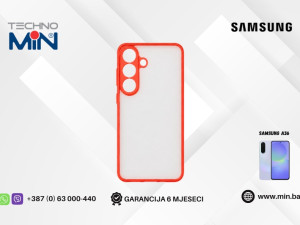 Frame Case Samsung Galaxy A36 zaštitna maskica, Crvena