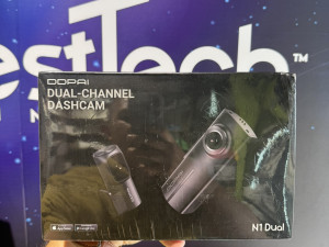 Auto Kamera Dash + Rear Camera DDPAI N1 Dual, 1296P, Wi-Fi, Black