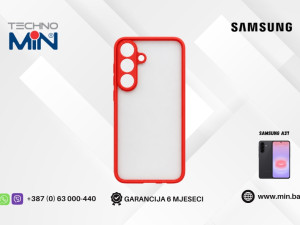 Frame Case Samsung Galaxy A37 zaštitna maskica, Crvena