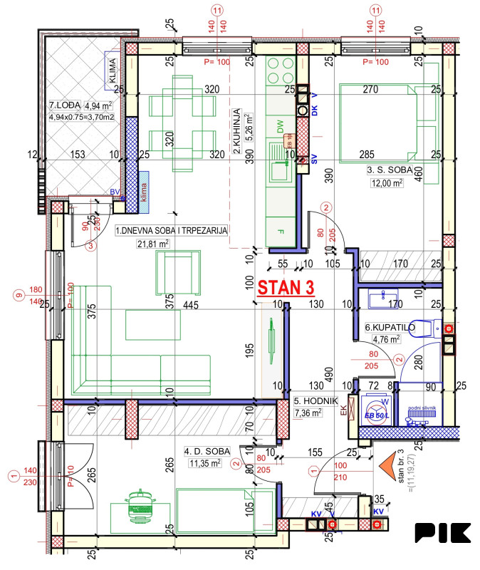 Stan BROD | Stanovi 42-102m/2 | NOVOGRADNJA 10