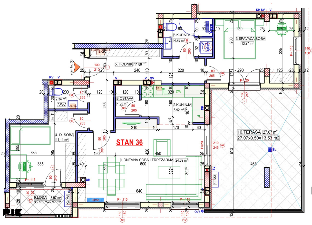 Stan BROD | Stanovi 42-102m/2 | NOVOGRADNJA 13